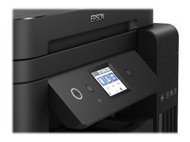 Epson EcoTank L6191 - Impresora multifunción - color - chorro de tinta - Legal (216 x 356 mm) (original) - A4/Legal (material) - hasta 11 ppm (copiando) - hasta 33 ppm (impresión) - 250 hojas - USB 2.0, LAN, Wi-Fi(n)