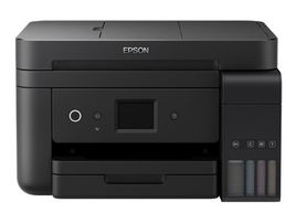 Epson EcoTank L6191 - Impresora multifunción - color - chorro de tinta - Legal (216 x 356 mm) (original) - A4/Legal (material) - hasta 11 ppm (copiando) - hasta 33 ppm (impresión) - 250 hojas - USB 2.0, LAN, Wi-Fi(n)