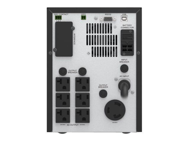 APC Easy UPS SMV SMV3000CA - UPS - CA 120 V - 2100 vatios - 3000 VA - RS-232, USB - conectores de salida: 7