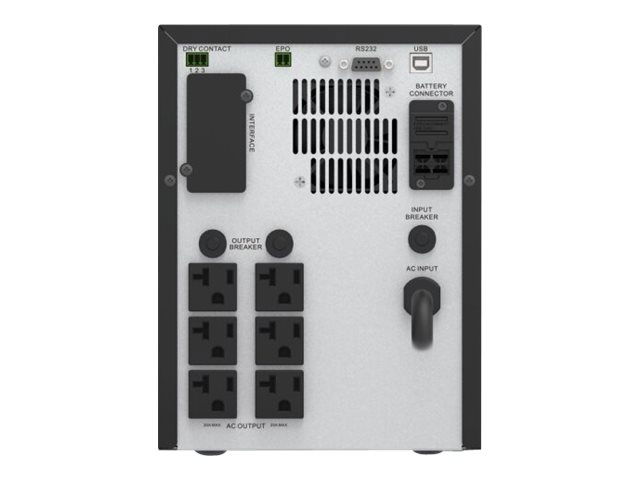 APC Easy UPS SMV SMV2000CA - UPS - CA 120 V - 1400 vatios - 2000 VA - RS-232, USB - conectores de salida: 6