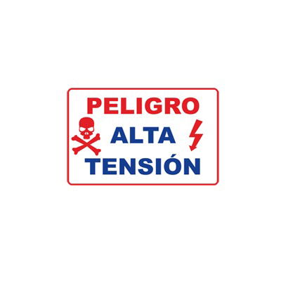 Letrero de peligro para cercas electrificadas, de alta durabilidad y Fácil Instalación. Letrero de peligro para cercas electrificadas, de alta durabilidad y Fácil Instalación.