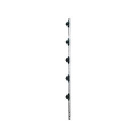 Poste de Paso de 1.2m para Cerca Electrificada.Tubo Galvanizado cal. 18 de 1