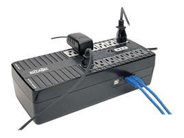 Tripp Lite UPS 750VA 450W Desktop Battery Back Up Compact 120V 50/60Hz USB RJ11 PC - UPS - CA 120 V - 450 vatios - 750 VA - conectores de salida: 12