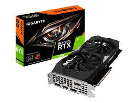 Gigabyte GeForce RTX 2060 WINDFORCE OC 6G - Tarjeta gráfica - GF RTX 2060 - 6 GB GDDR6 - PCIe 3.0 x16 - HDMI, 3 x DisplayPort