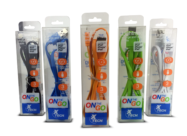 Xtech - USB cable - Apple Lightning - 4 pin USB Type A - 1 m - 3 ft Must sell in 10 package