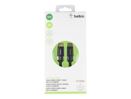 Belkin High Speed HDMI Cable - Cable HDMI con Ethernet - HDMI macho a HDMI macho - 2 m - compatibilidad con 4K