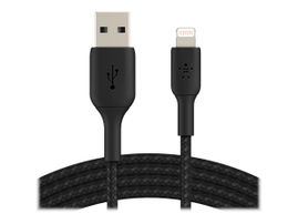 Belkin BoostCharge - Cable Lightning - Lightning macho a USB macho - 1 m - negro