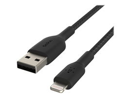 Belkin BoostCharge - Cable Lightning - Lightning macho a USB macho - 1 m - negro