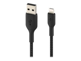 Belkin BoostCharge - Cable Lightning - Lightning macho a USB macho - 1 m - negro