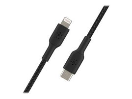 Belkin BoostCharge - Cable Lightning - 24 pin USB-C macho a Lightning macho - 1 m - negro - suministro de potencia USB (18W) Belkin BoostCharge - Cable Lightning - 24 pin USB-C macho a Lightning macho - 1 m - negro - suministro de potencia USB (18W)