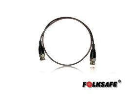 CABLE DE VIDEO BNC60 FOLKSAFE, COAXIAL DELGADO COLOR NEGRO, COMPATIBLE CON TECNOLOGÍAS ANÁLOGAS Y HD, 60CM DE LARGO CON CONECTORES BNC DE MACHO A MACHO, IDEAL PARA CONECTAR DVR A CÁMARA CABLE DE VIDEO BNC60 FOLKSAFE, COAXIAL DELGADO COLOR NEGRO, COMPATIBLE CON TECNOLOGÍAS ANÁLOGAS Y HD, 60CM DE LARGO CON CONECTORES BNC DE MACHO A MACHO, IDEAL PARA CONECTAR DVR A CÁMARA