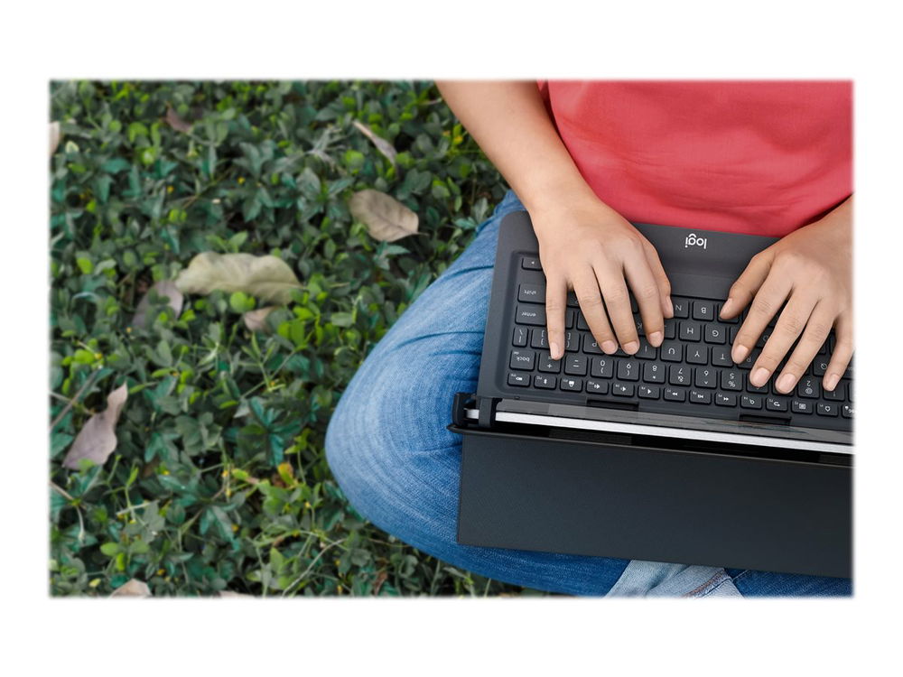 Logitech Universal Folio for 9-10 inch Tablets - Caja de teclado y folio - inalámbrico - Bluetooth 3.0 - No incluye pluma digital Logitech Universal Folio for 9-10 inch Tablets - Caja de teclado y folio - inalámbrico - Bluetooth 3.0 - No incluye pluma digital