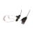 Kit de Micrófono-Audífono profesional de 2 cables para KENWOOD NX-340/320/420, TK-3230/3000/3402/3312/3360/3170