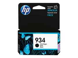 HP 934 - Negro - original - cartucho de tinta - para Officejet 6812, 6815, 6820; Officejet Pro 6230, 6230 ePrinter, 6830, 6835