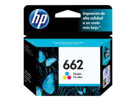 HP 662 - Color (cian, magenta, amarillo) - original - Ink Advantage - cartucho de tinta - para Deskjet 1516, Ink Advantage 15XX, Ink Advantage 26XX, Ink Advantage 46XX