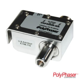 Protector Coaxial RD de Banda Ancha para Combinadores de 100 a 512 MHz Con Conector N Macho a la Antena. Protector Coaxial RD de Banda Ancha para Combinadores de 100 a 512 MHz Con Conector N Macho a la Antena.