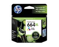 HP - Ink cartridge - Tricolor - 664XL