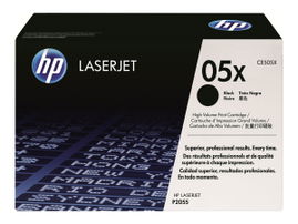 HP 05X - Alto rendimiento - negro - original - LaserJet - cartucho de tóner (CE505X) - para LaserJet P2055, P2055d, P2055dn, P2055x