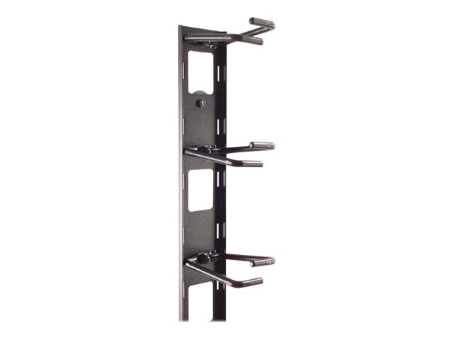 APC - Panel de organización de cables para bastidor - negro - para P/N: AR3106SP, SMX1000C, SMX1500RM2UC, SMX1500RM2UCNC, SMX750C, SMX750CNC, SRT5KRMXLW-TW
