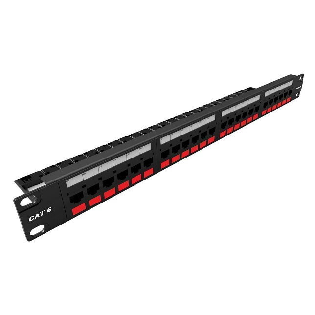 Furukawa GigaLan - Cable de interconexión - Par trenzado sin blindar (UTP) - 3 m - RJ-45 a RJ45 - Rojo