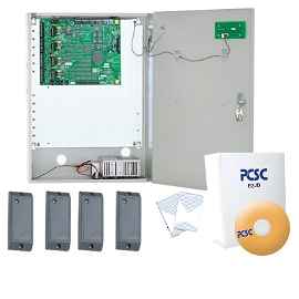 Sistema Completo con 4 Lectoras, Panel IQ400 y Software NXG
