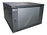 Nexxt Solutions SKD - Armario - instalable en pared - RAL 9005, negro barniz - 6U - 19