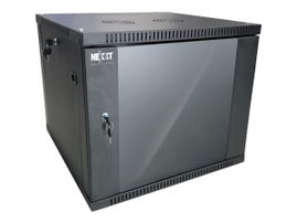 Nexxt Solutions SKD - Armario - instalable en pared - negro, RAL 9005 - 12U - 19