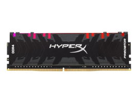 HyperX Predator RGB - DDR4 - kit - 32 GB: 4 x 8 GB - DIMM de 288 espigas - 2933 MHz / PC4-23400 - CL15 - 1.35 V - sin búfer - no ECC