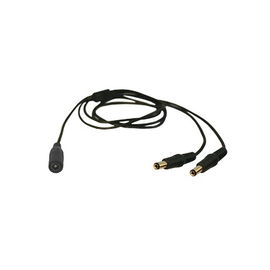 Cable con conector Jack hembra 3.5 mm con 2 salidas de Jack macho