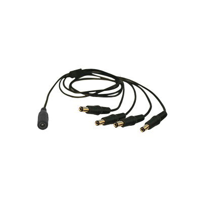 Cable con conector jack hembra 3.5 mm con 4 salidas de jack macho Cable con conector jack hembra 3.5 mm con 4 salidas de jack macho