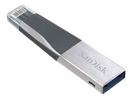 SanDisk iXpand Mini - Unidad flash USB - 32 GB - USB 3.0 / Lightning