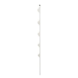 POSTE ECONOMICO PERFIL CON 5 AISLADORES DE PASO BLANCO COLOCADOS CADA 20CM, PARA CERCAS ELECTRIFICADAS POSTE ECONOMICO PERFIL CON 5 AISLADORES DE PASO BLANCO COLOCADOS CADA 20CM, PARA CERCAS ELECTRIFICADAS