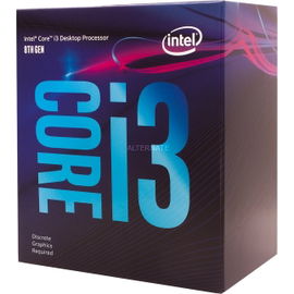 Intel Core i3 9100F - 3.6 GHz - 4 núcleos - 4 Núcleos - 4 hilos - 6 MB caché - Socket LGA1151 - 9na Generación - Caja - (Requiere Tarjeta de Vídeo)