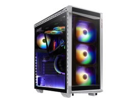 XPG Battlecruiser - Torre - placa ATX extendida - sin fuente de alimentación - blanco - USB/Audio