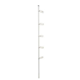 POSTE ECONÓMICO PERFIL CON 5 AISLADORES DE ESQUINA BLANCO COLOCADOS CADA 20 CM, PARA CERCAS ELECTRIFICADAS POSTE ECONÓMICO PERFIL CON 5 AISLADORES DE ESQUINA BLANCO COLOCADOS CADA 20 CM, PARA CERCAS ELECTRIFICADAS