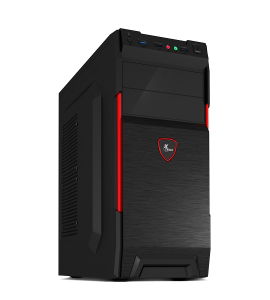 ATX gabinete gamer Xtech - XTQ-214 - Fuente de 600 W