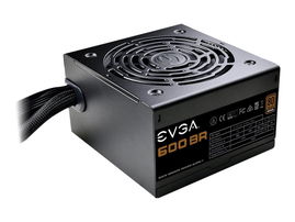 EVGA 600 BR - Fuente de alimentación (interna) - ATX12V / EPS12V - 80 PLUS Bronze - CA 100-240 V - 600 vatios - PFC activa