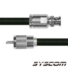 Cable RG214, con conectores BNC Macho /UHF Macho. Cable RG214, con conectores BNC Macho /UHF Macho.