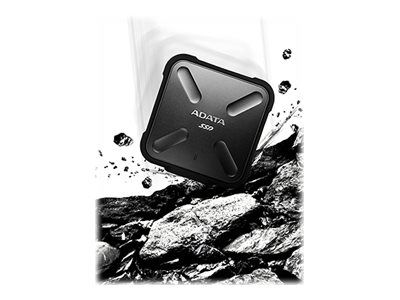 ADATA Durable SD700 - SSD - 256 GB - externo (portátil) - USB 3.1 Gen 1 - negro