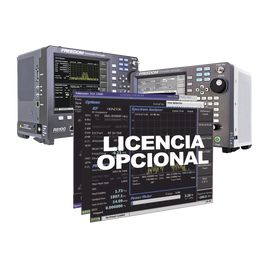 Opción de Software para Generador de Rastreo en Analizadores R8000 /R8100 (Tracking Generator).