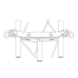 Brida para torre 45G/45GSR Brida para torre 45G/45GSR