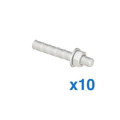 Tornillo para sujetador de plástico serie Click On. Paquete de 10 piezas. Tornillo para sujetador de plástico serie Click On. Paquete de 10 piezas.