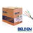 CABLE UTP CAT5E BELDEN 1583A 008U1000 FORRO PVC GRIS CMR 4 PARES 200 MHZ CALIBRE 24AWG 100% COBRE USO INTERIOR ESPECIAL PARA INSTALACIONES SEGURIDAD, CCTV, VIDEO, DATOS REDES ETHERNET BOBINA 1000 PIES 305 METROS
