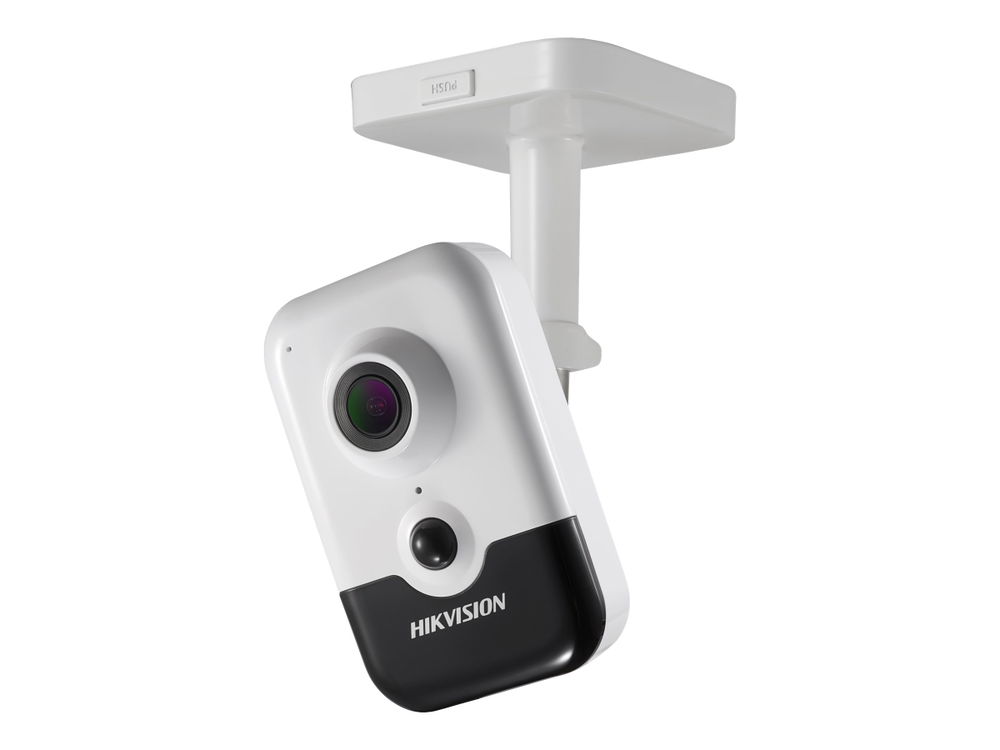 Hikvision EasyIP 2.0plus DS-2CD2463G0-IW - Cámara de vigilancia de red - color (Día y noche) - 6 MP - 3072 x 2048 - montaje M12 - focal fijado - audio - inalámbrico - Wi-Fi - LAN 10/100 - MJPEG, H.264, H.265, H.265+ - CC 12 V/PoE Clase 3