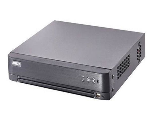 Hikvision - Standalone DVR - DS-7204HUHI-K1S - 4-ch 5MPx - Soporta H.265 pro+ - 5 en 1 (HDTVI,AHD,CVI,CVBS,IP) - Hasta 10TB