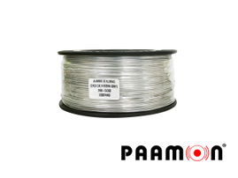 ALAMBRE DE ALUMINIO PAMON PAM-CAC600 PARA CERCA ELECTRIFICADA/ CALIBRE 14 / BOBINA DE 500MTS/ ALTA CONDUCTIVIDAD/ DIÁMETRO UNIFORME/ ANTI-OXIDANTE / FACIL MANEJO