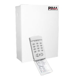 Kit de Alarma de 6 zonas y teclado LED delgado. Triple comunicador RADIO/Teléfono/GSM. Incluye gabinete Kit de Alarma de 6 zonas y teclado LED delgado. Triple comunicador RADIO/Teléfono/GSM. Incluye gabinete