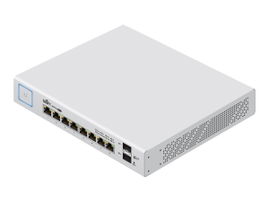 Ubiquiti UniFi Switch US-8-150W - Conmutador - Gestionado - 8 x 10/100/1000 (PoE+) + 2 x Gigabit SFP - sobremesa - PoE+
