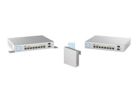 Ubiquiti UniFi Switch US-8-150W - Conmutador - Gestionado - 8 x 10/100/1000 (PoE+) + 2 x Gigabit SFP - sobremesa - PoE+