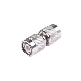 Adaptador Barril de Conector TNC Macho a TNC Macho, Niquel / Oro / Teflón.
